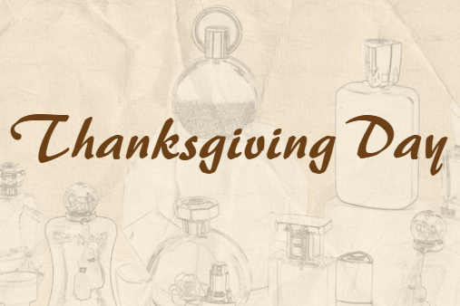 Happy Thanksgiving from Xinjin Perfume Packaging!